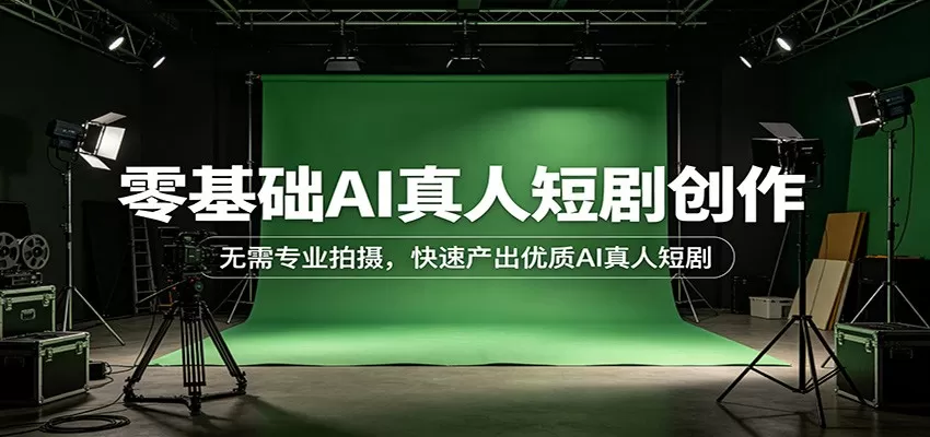 零基础AI真人短剧创作:无需专业拍摄,快速产出优质AI真人短剧 零基础AI真人短剧创作:无需专业拍摄,快速产出优质AI真人短剧