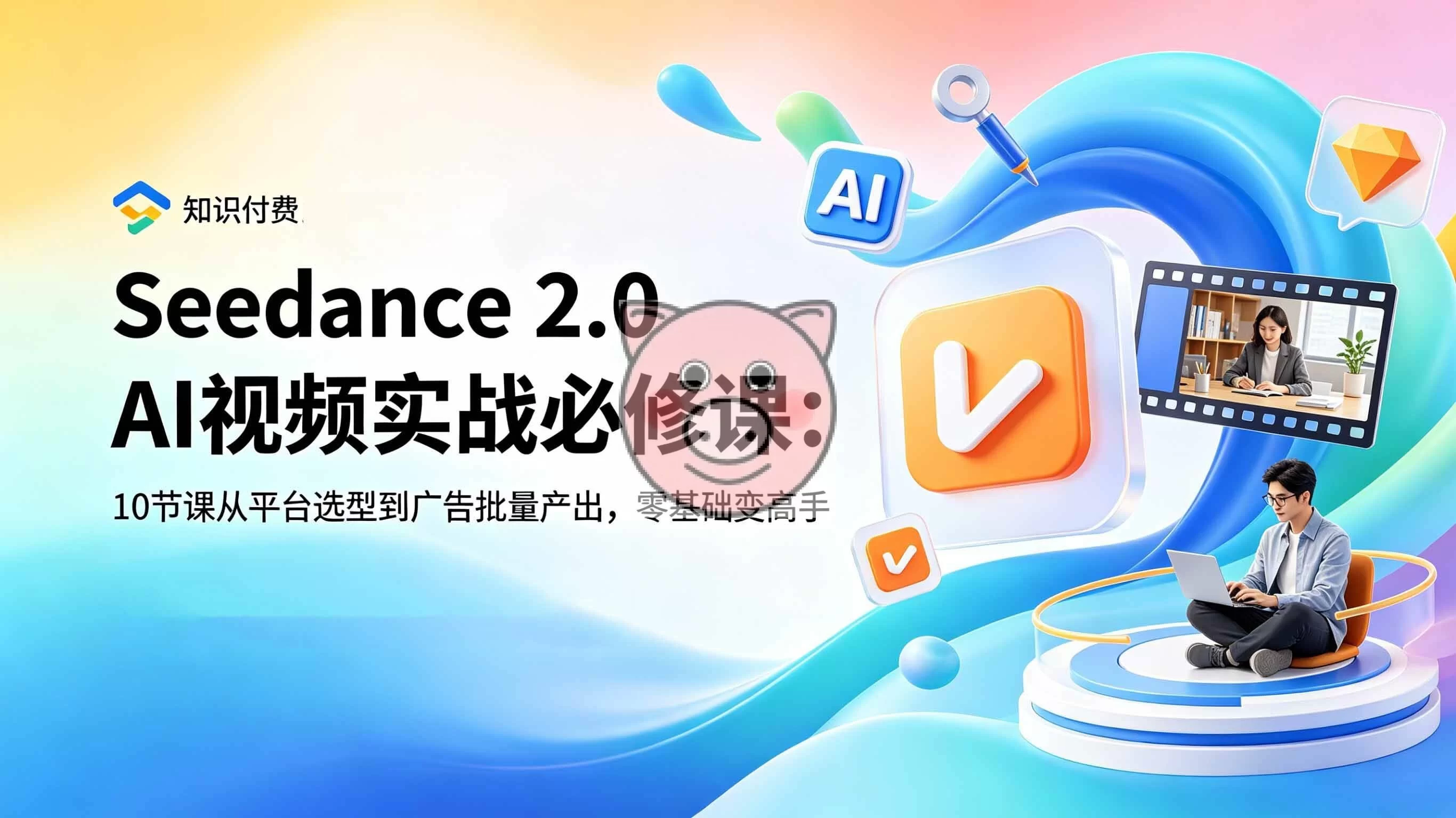 (18998期)Seedance 2.0 AI视频实战必修课:10节课从平台选型到广告批量产出,零基础变高手-小栈博客测试网
