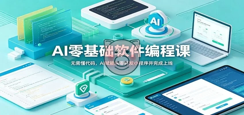 AI零基础软件编程课：无需懂代码，AI赋能从零开发小程序并完成上线-小栈博客测试网