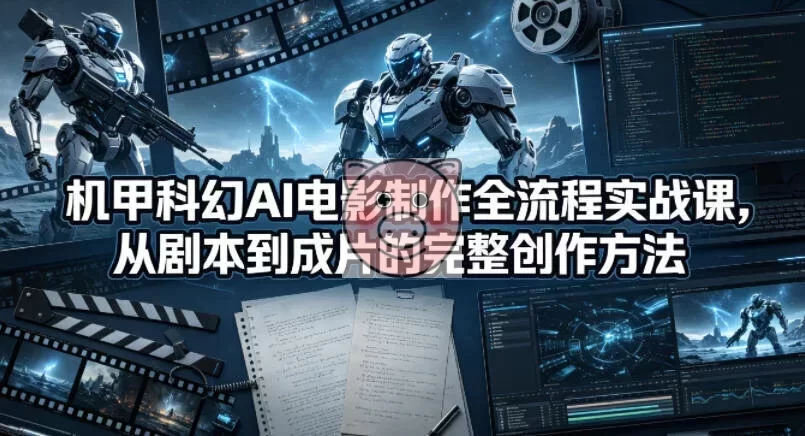 机甲科幻AI电影全流程实战教程插图