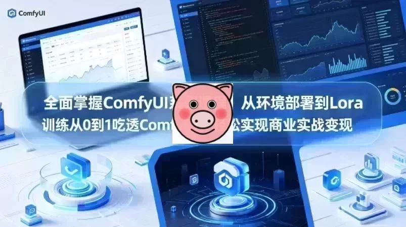 ComfyUI环境部署与Lora训练实战教程示意图