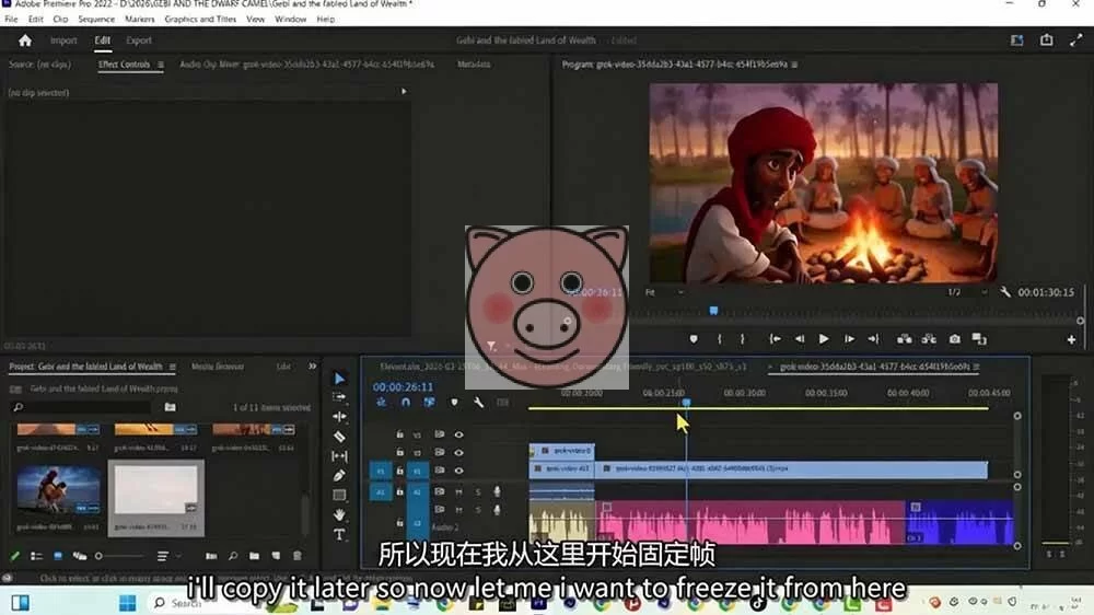 (19305期)Grok Imagine AI故事动画短片实战:电影级视觉效果+角色一致性+高级提示词+后期剪辑全流程 人工智能,内容创作,视频生成 - 配图6