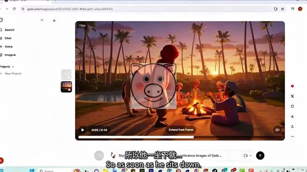 (19305期)Grok Imagine AI故事动画短片实战:电影级视觉效果+角色一致性+高级提示词+后期剪辑全流程 人工智能,内容创作,视频生成 - 配图5