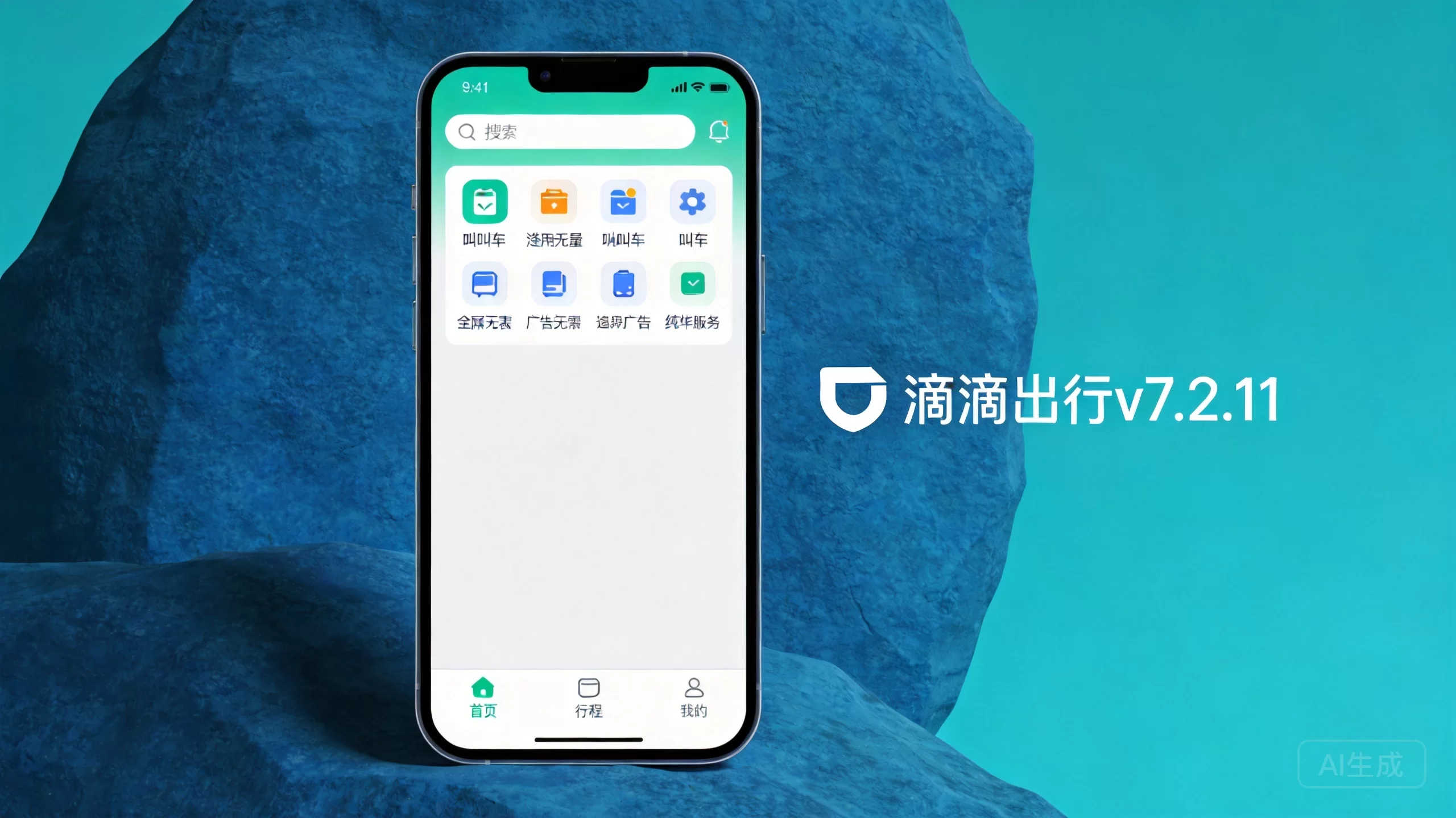 滴滴出行v7.2.11纯净版 去除开屏广告精简布局-小栈博客测试网