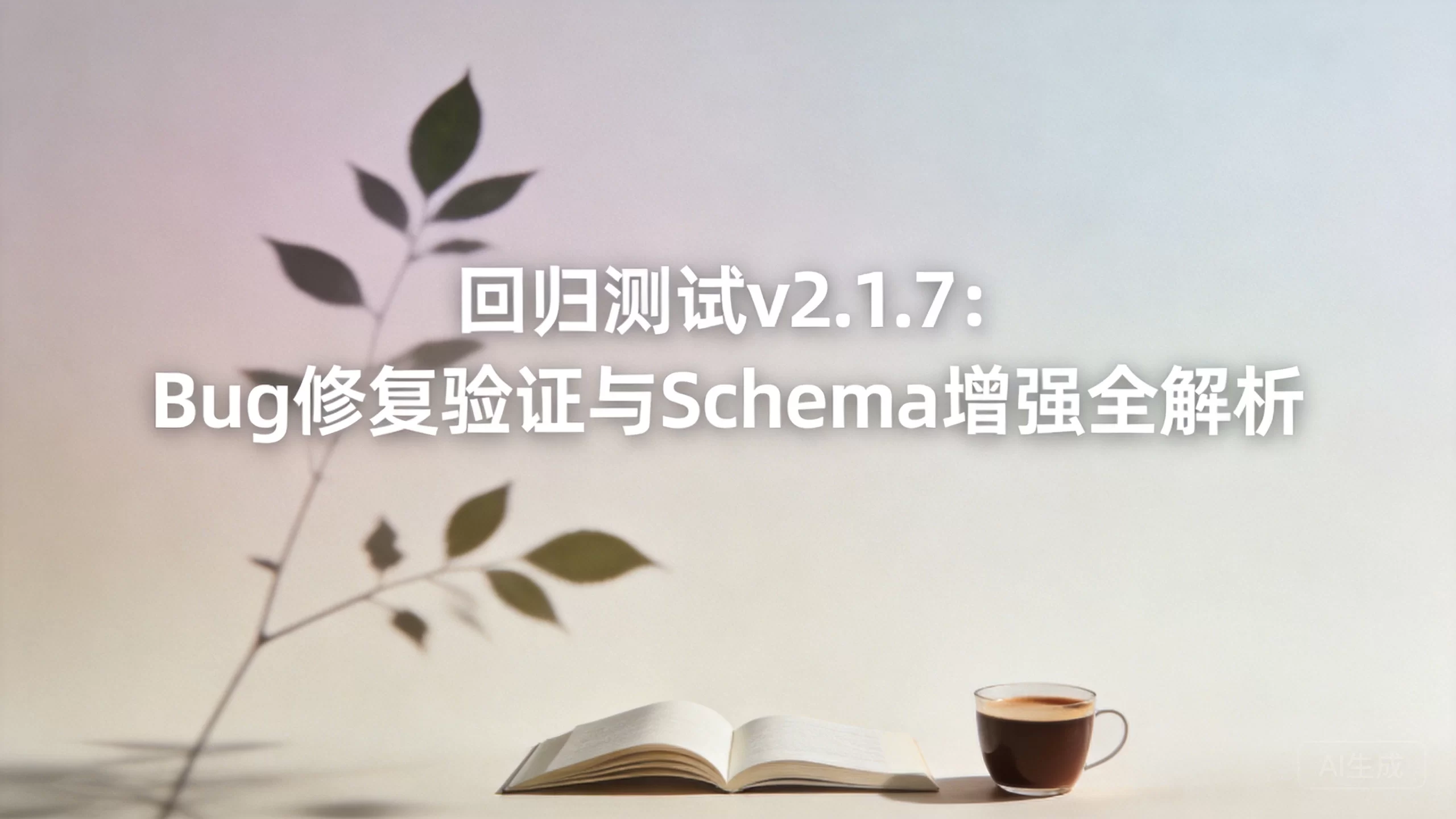 回归测试v2.1.7:Bug修复验证与Schema增强全解析-小栈博客测试网